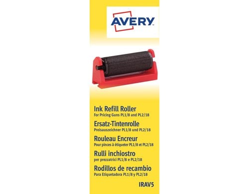 Avery Zweckform Ersatz-Tintenrollen, 5 Stk. 58x161x14mm rolle, zu PL1/8 PL2/18