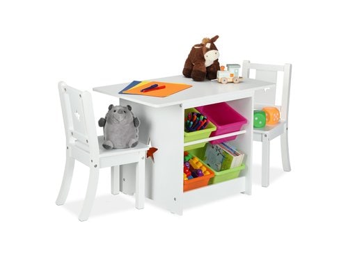 relaxdays Kindersitzgruppe Mit Stauraum