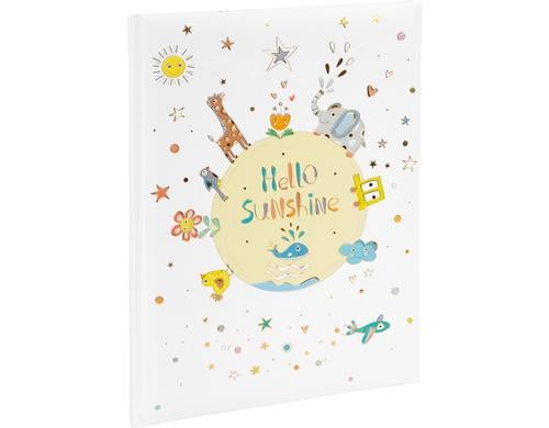 Goldbuch Babytagebuch Hello Sunshine Grösse: 21x28 cm, 44 Seiten Illustriert