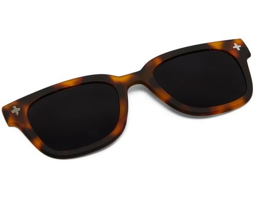 OKKIA Magnet Sonnenbrillenclip CLASSIC HAVANNA, zu GIOVANNI Lesebrille