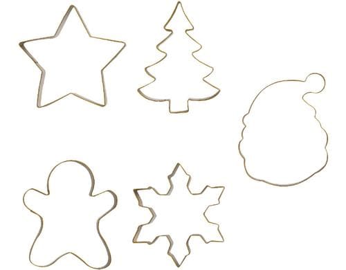 Decora Ausstechset Weihnachten 5 Stk