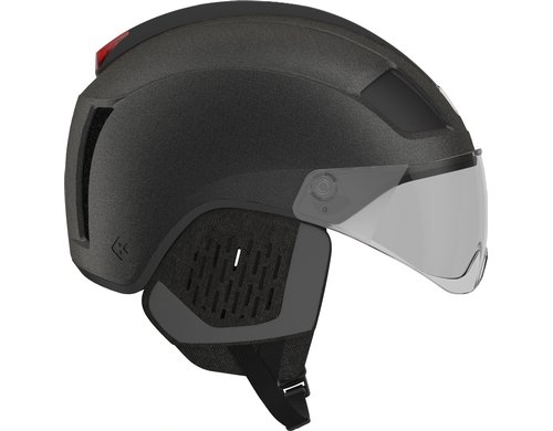 Lazer Nova KinetiCore, 55-59cm Velohelm, Unisex, matte metallic black