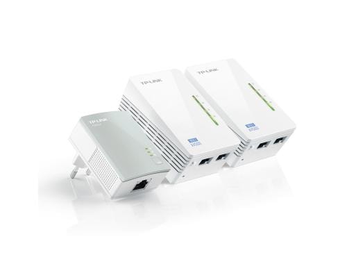 TP-Link TL-WPA4220TKIT: AV600 Powerline Kit 2xTL-WPA4220 , 1xTL-PA4010, WLAN