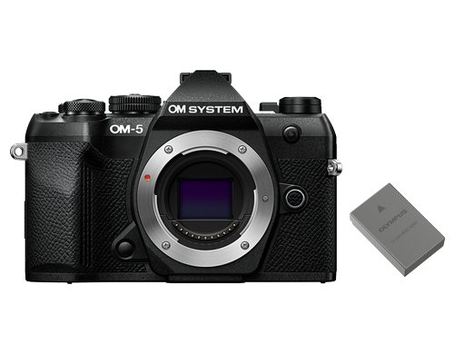 OM System OM-5 II Camera Body Black inkl. Akku