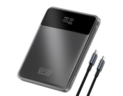 4smarts Powerbank Enterprise Slim 20000mAh 122,5W, spacegrau