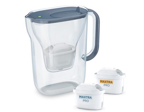 Brita Style Essential 1Mx PP &  Mx LE 1Mxpro PP & 1Mxpro LE, steinblau