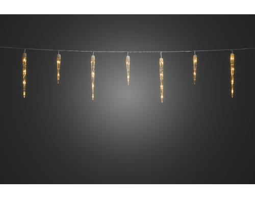 Konstsmide LED Lichtervorhang Eiszapfen 96 LED, outdoor, L: 5m