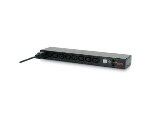 APC Steckdosenleiste PDU AP7921B, Switched 8xC13, 19 1HE, 16A, LAN, IN: IEC320 C20,