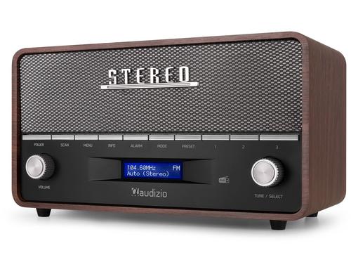 Audizio Corno Retro DAB+ Radio, FM, BT, grau