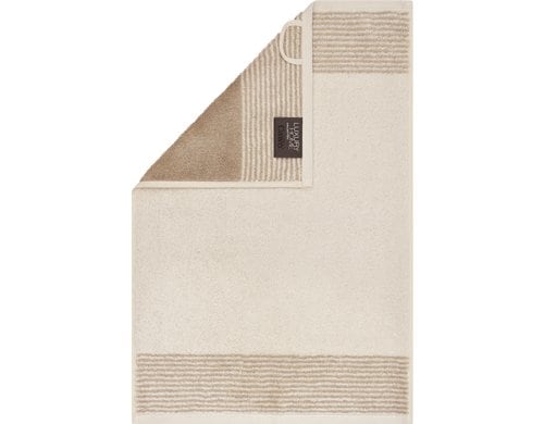 Cawö Duschtuch Two-Tone natur, 80 x 150