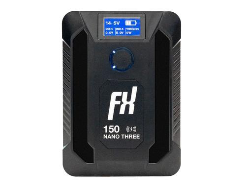 FXLion NANO THREE - V-Mount Battery 14.8V, 150Wh, wireless charging