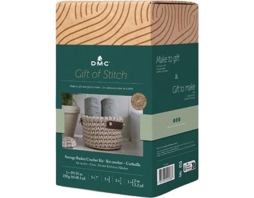 DMC Gift of Stich Häkel-Set Aufbewahrungskorb, 17 x 11 cm