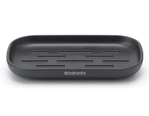 Brabantia Seifenschale ReNew Dark Grey H: 1.6cm, B: 13.5cm, L: 8.1cm