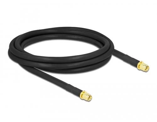Delock LTE-Antennenkabel, 0.31dB/m SMA Stecker - SMA Stecker CFD300 ,2m