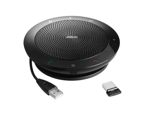 Jabra Speak 510 + mit Bluetooth, Akku, und USB-Adapter