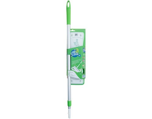 CREaCLEAN Bodenreinigungssystem XL Bodenstab+8 Trockentücher+ 3Wet Wischtücher