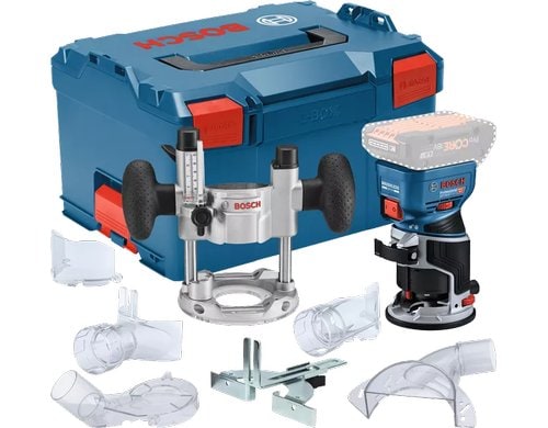 Akku-Kantenfräse GKF 18V-8 Taucheinheit TE 600 in L-BOXX 238