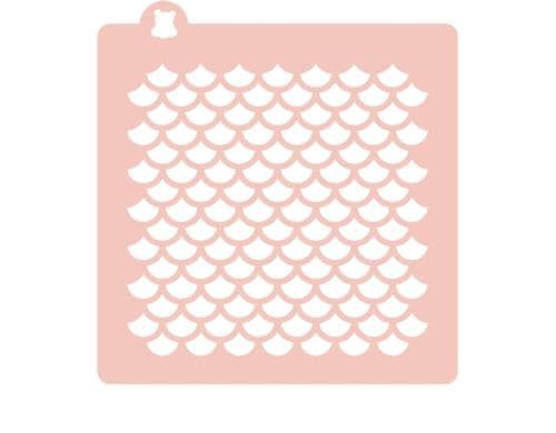 Cut my Cookies Schablone Meerjungfrau 14 cm x 14 cm, Mylar