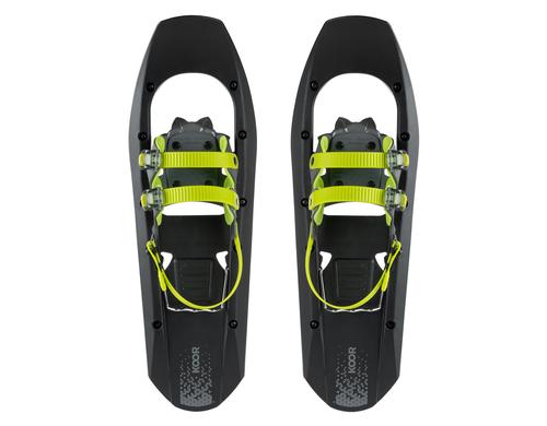 KOOR Schneeschuh Arduus L Schwarz-Grün 8x25 (64cm), 113kg, Farbe: Schwarz-Grün