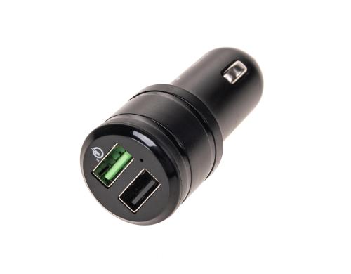 Alpha Elettronica JOIN KR132 KFZ-Netzteil 18 W, 5 VDC, 1x USB A QC, 1x 5V 2.4 A
