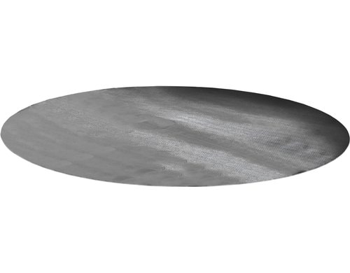 Grillfolie schwarz Durandal rund 48 cm Grillfolie rund 48 cm