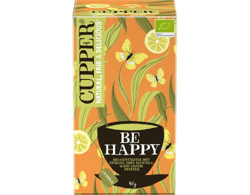 Be Happy Gewürztee, Aufgussbeutel Pack 20 x 2 g