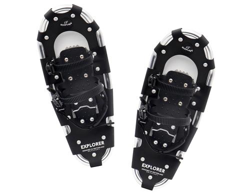 NANUQ Explorer Schneeschuhe 64 cm schwarz-metall