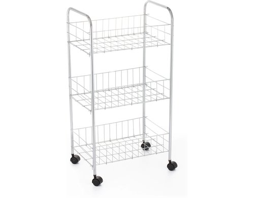 MSV Küchenwagen 3 Ebenen chrom, zerlegt