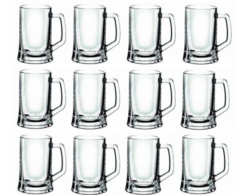 Montana Bierglas 300ml :Skol 12er Set 12 Stück,  D: 8cm, H: 14cm