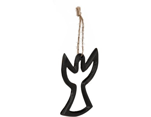 Eglo Aufhänger Engel Baliguian Aluminium, L 70, B 5, H 70, Schwarz