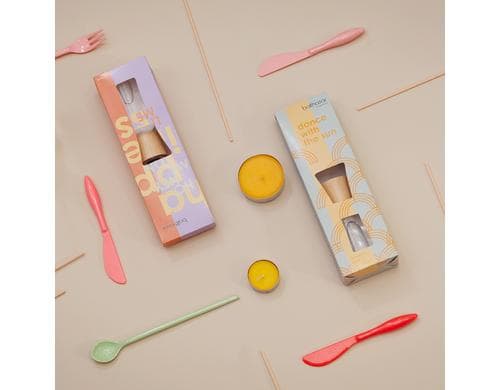 balthasar Teelicht Citronella, Gelb 25 Stück, 3.8x1.6 cm (DxH)