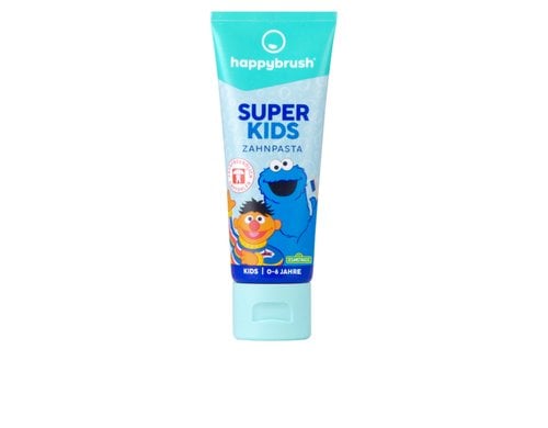 happybrush SuperKids Zahnpasta Kaugummi-Minz-Geschmack, vegan