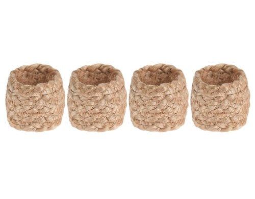 FURBER Serviettenring 4er Set 4 Stk., natur
