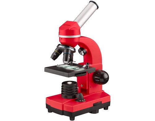 Bresser Junior Schülermikroskop 40x - 1600 rot / inkl. Zubehör