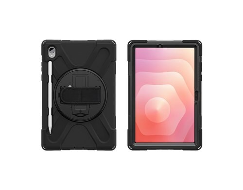 4SMARTS Rugged Case Grip, Schwarz Galaxy Tab S11