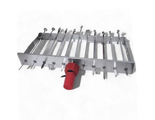 Schaschlik Spiessdreher Motor USB für 9 Spiesse