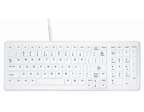 Active Key desinfizierbare Tastatur, weiss USB 2.4Ghz, mit Wechselmembrane
