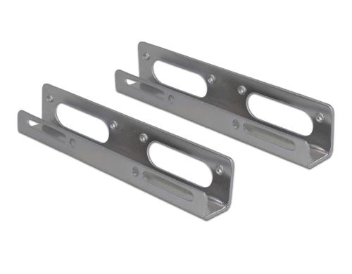 Delock HDD Einbausatz, 2.5 HDD in 3.5 Metall, inkl. 8 Schrauben