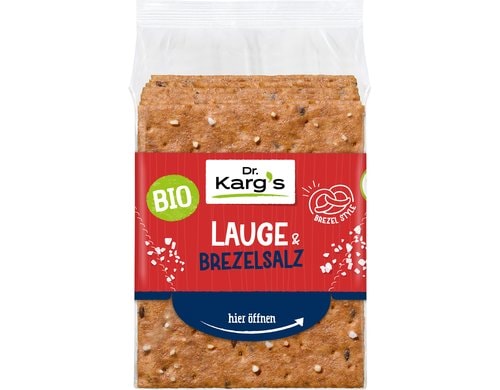 Bio Knäcke Lauge & Brezelsalz 200g