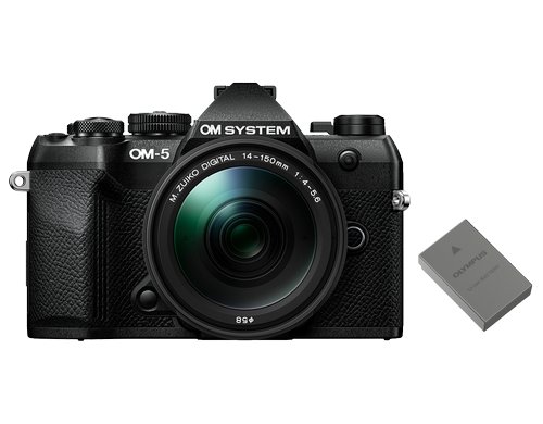 OM System OM-5 Camera Kit Black 14-150 inkl. Akku