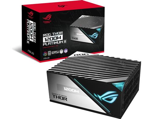 Asus ROG-THOR-1200W Platinum II 80+ Platinum, OLED Display, PCI-E 5.0 ready