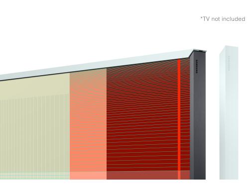 Rahmen zu Framen TV 43 Porzelan blau Aluminium Limited Edition