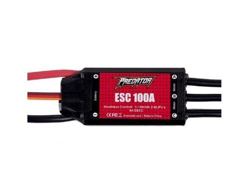 FMS Predator Brushless Regler 100A inkl. 8A UBEC
