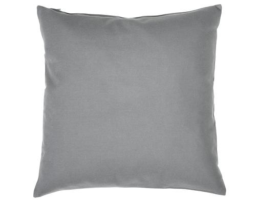 Casa Leon Outdoorkissen Acrisol Liso, Grau 100% Dralon, waschbar, 40x40 cm, UV-Schutz