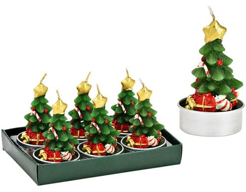 G. Wurm Teelichter Tannenbaum 6er Set