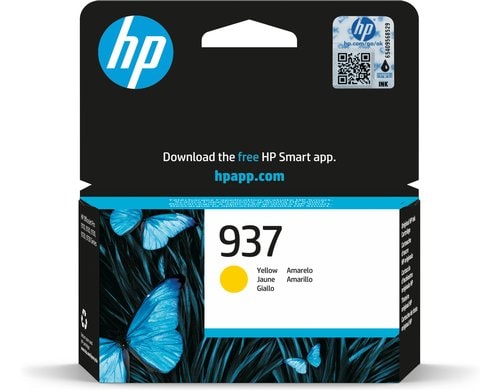 HP Tinte Nr. 937 - Yellow (4S6W4NE) Seitenkapazität ~ 800 Seiten