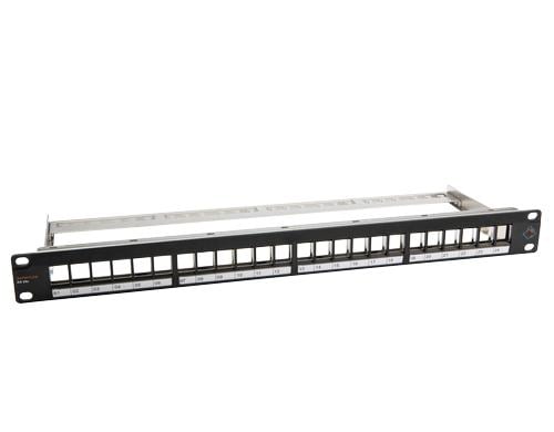 Dätwyler Patch Panel KS 24x schwarz