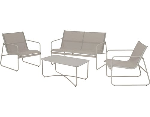 Gartenlounge Theodor 4tlg. - Sand