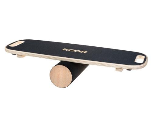 KOOR Balance Board Multifunktional 1 bis 3, 73.5x28cm, Rolle Birche