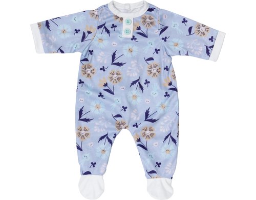BABY born Strampler Blau 43cm